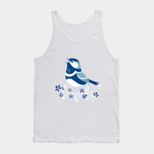 singing blue bird Tank Top